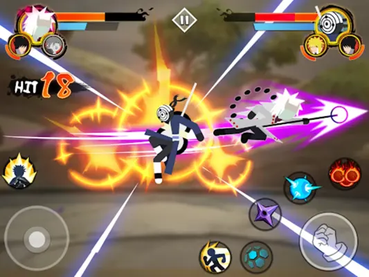 Stickman Ninja 3v3 android App screenshot 3